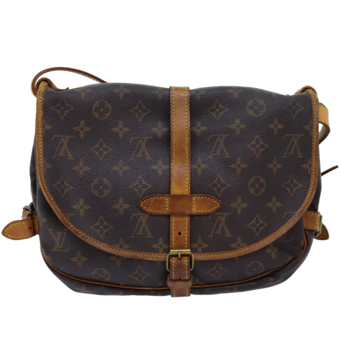 Louis Vuitton Saumur  Canvas Shoulder Bag