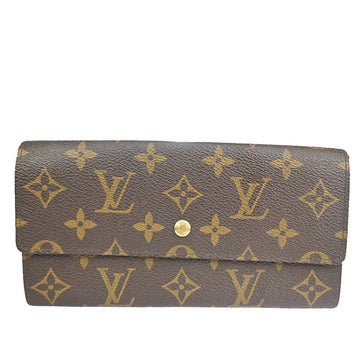 Louis Vuitton Porte Monnaie Cit  Canvas Wallet