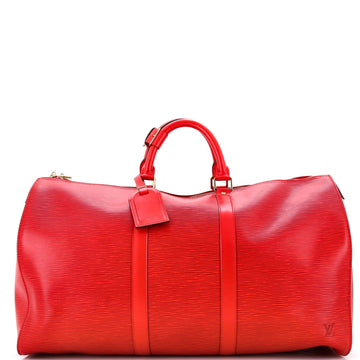 Keepall Bag  Leather 50
