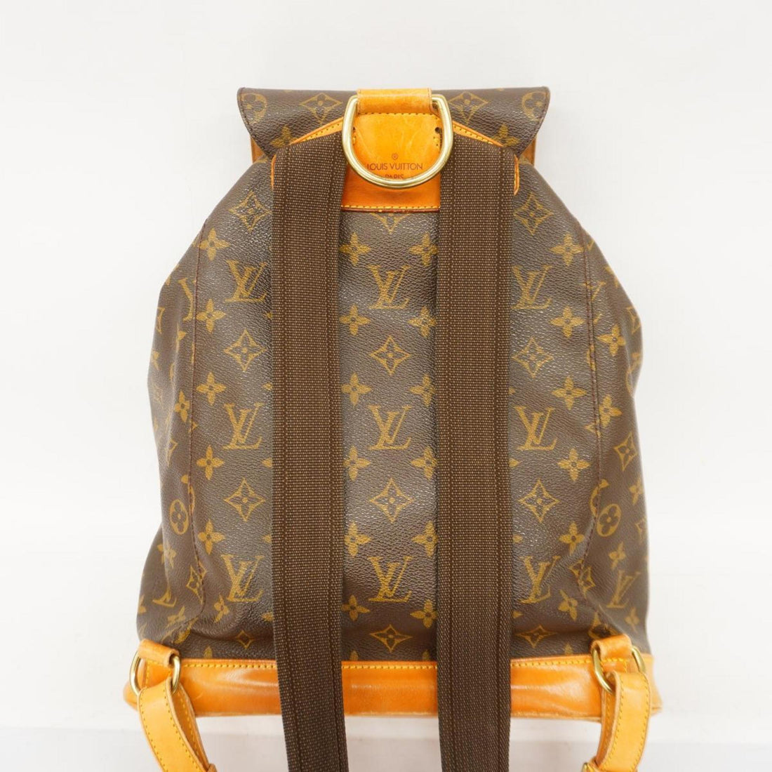 Louis Vuitton Montsouris Gm  Canvas Backpack Bag