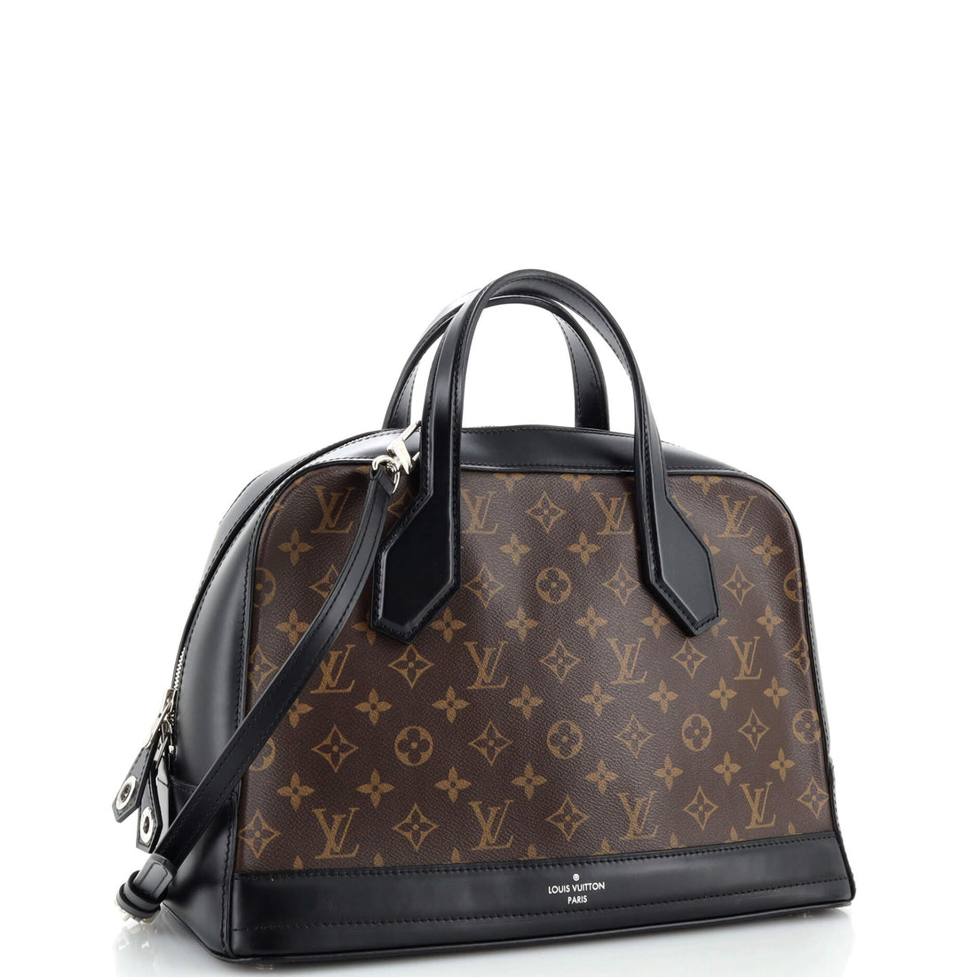 Dora Handbag Monogram Canvas and Calfskin MM