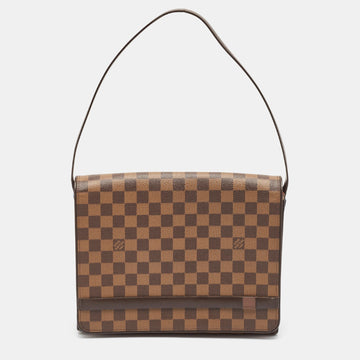 Louis Vuitton Damier Ebene Canvas Tribeca Carre Bag