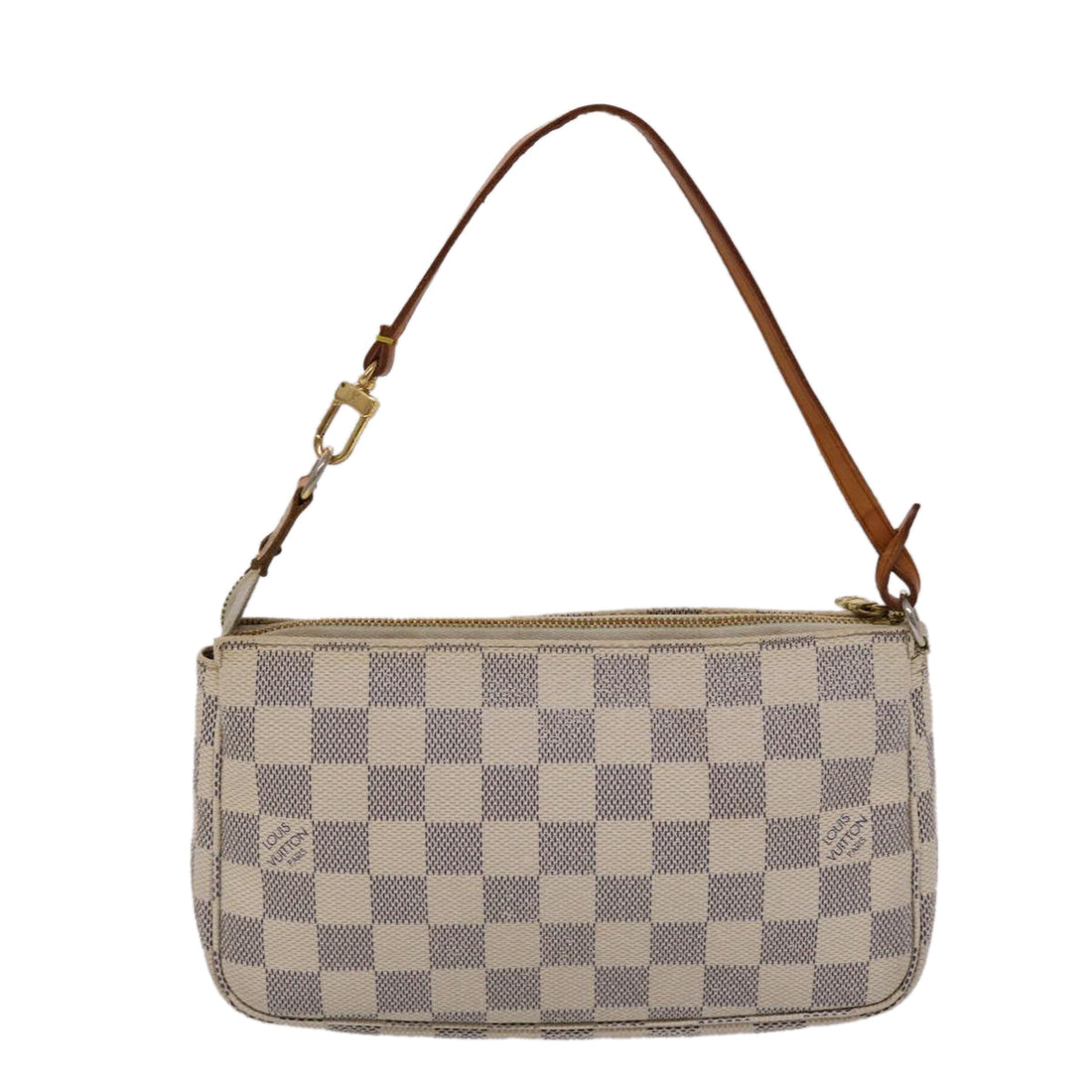 Louis Vuitton Pochette Accessoires  Canvas Clutch Bag