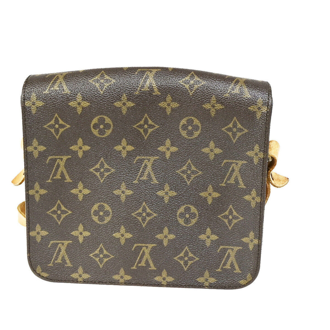 Louis Vuitton Cartouchière  Canvas Shoulder Bag