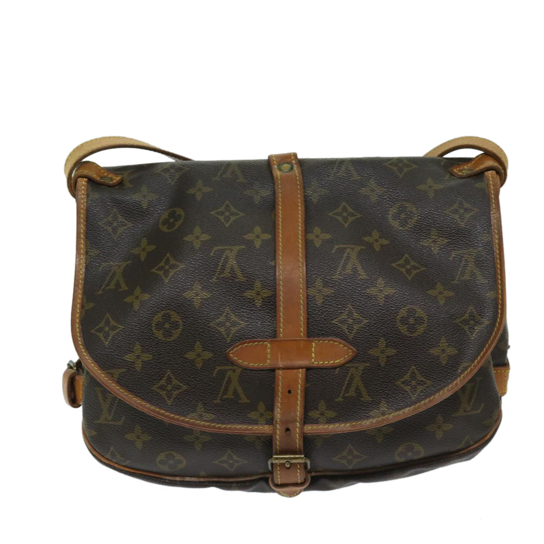 Louis Vuitton Saumur  Canvas Shoulder Bag