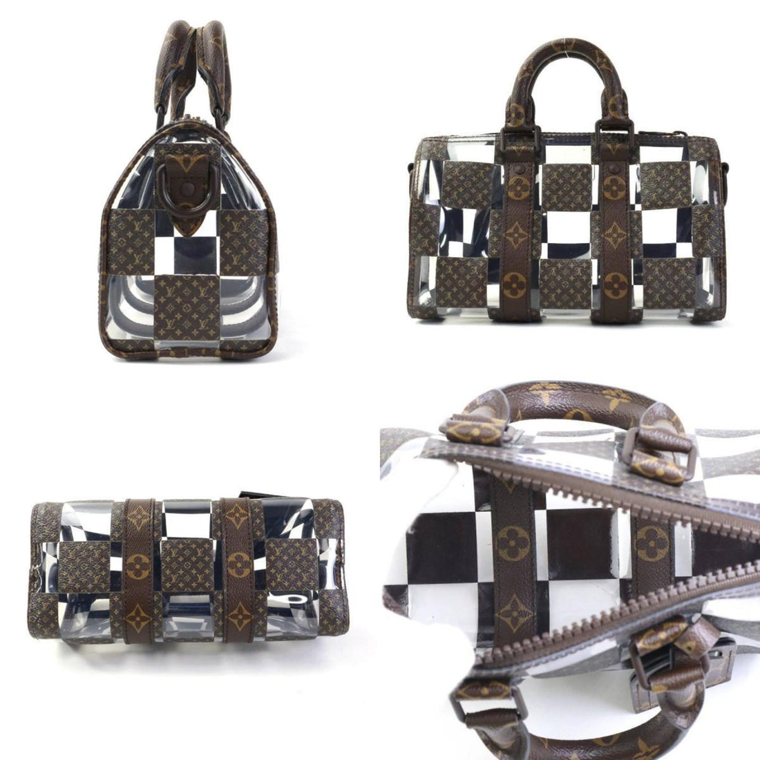 Louis Vuitton  Monogram Pvc Handbag Shoulder Bag
