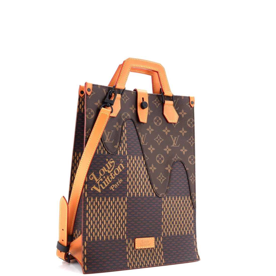 Nigo Tote Limited Edition Giant Damier and Monogram Canvas Mini