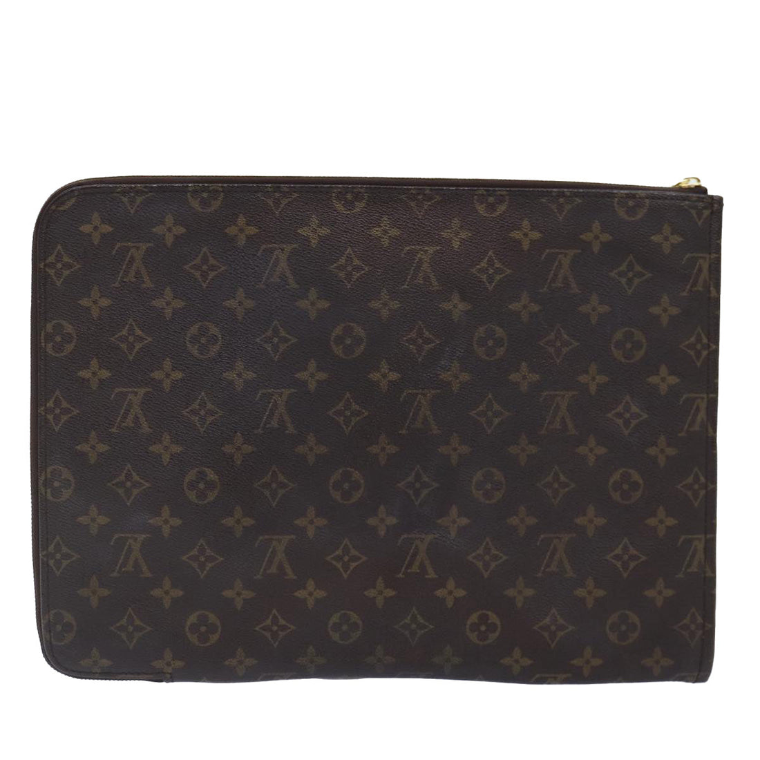 Louis Vuitton Posh Documan  Canvas Clutch Bag