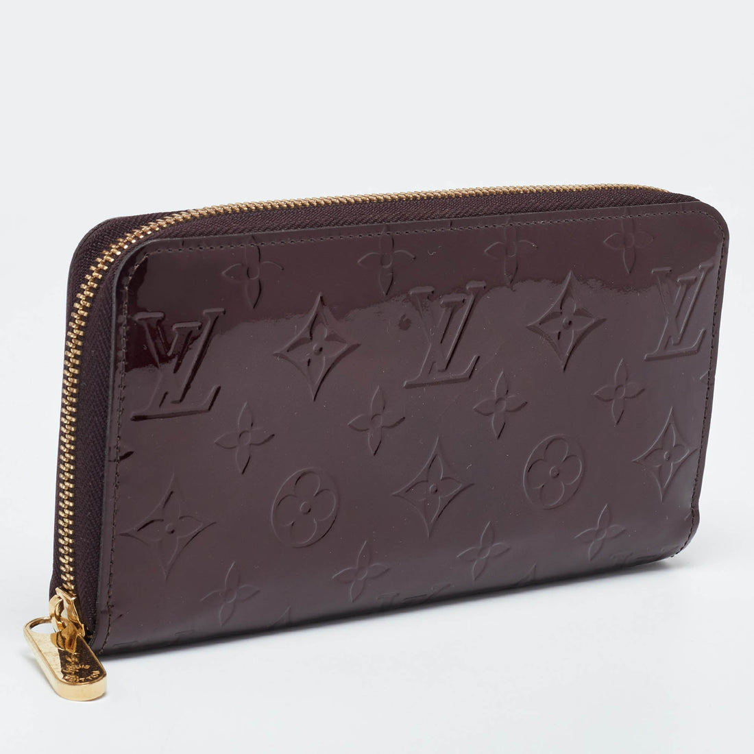 Louis Vuitton Amarante Monogram Vernis Zippy Wallet