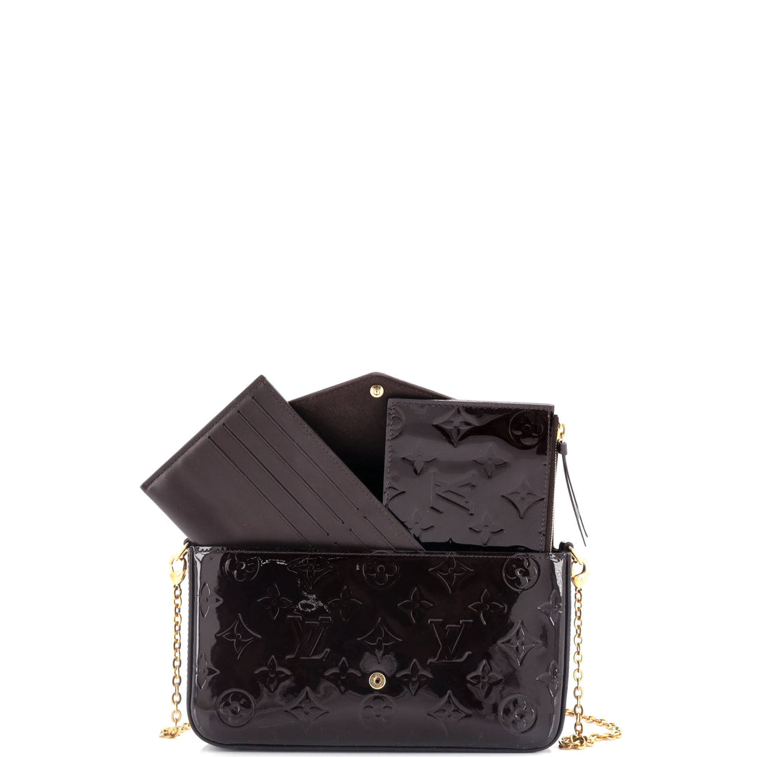 Felicie Pochette Monogram Vernis