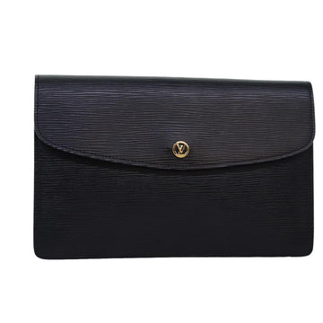 Louis Vuitton Montaigne  Leather Clutch Bag