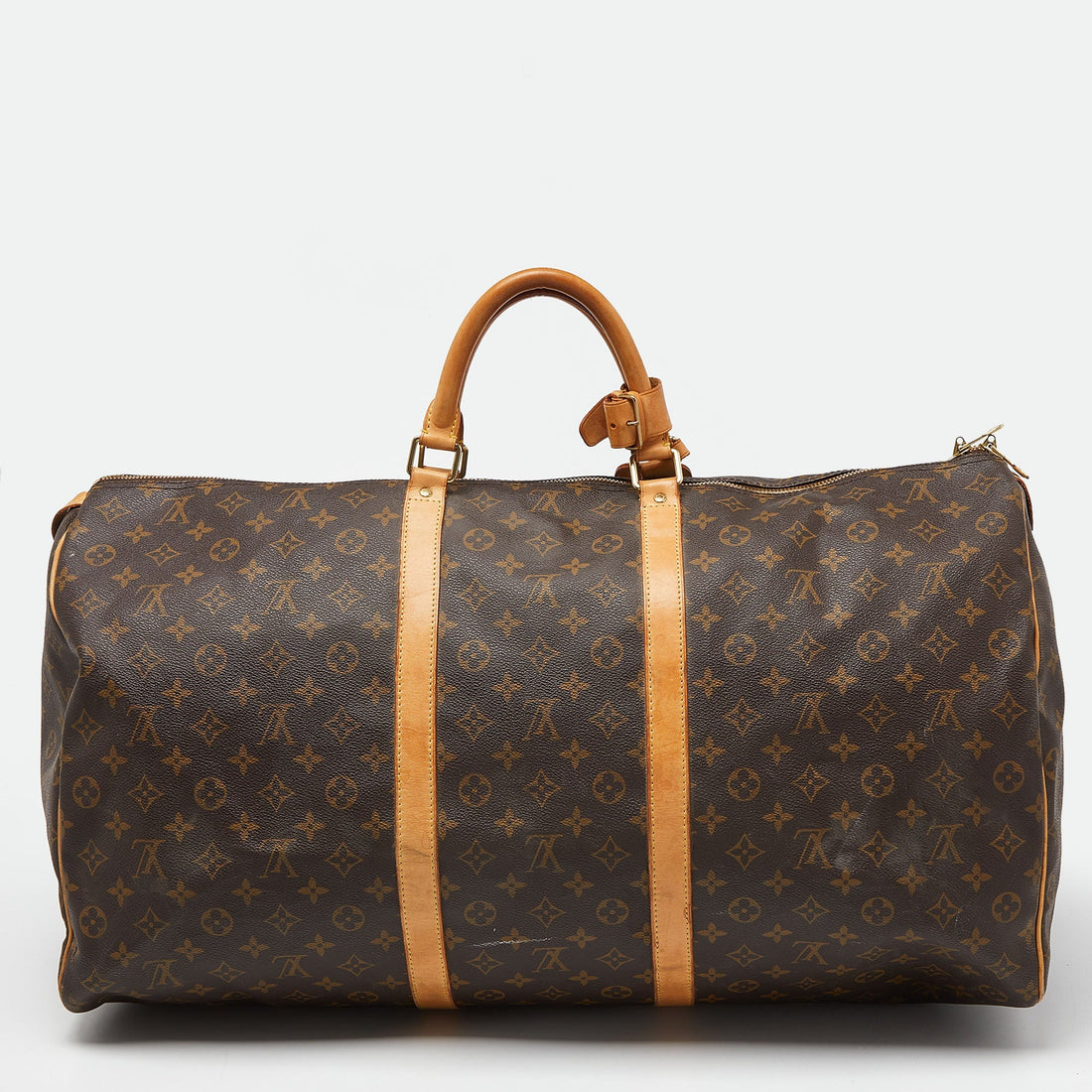 Louis Vuitton Monogram Canvas Keepall Bandouliere 60 Bag