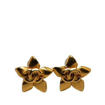 Top Quality Chanel  Coco Flower Motif Earrings G   CHANEL