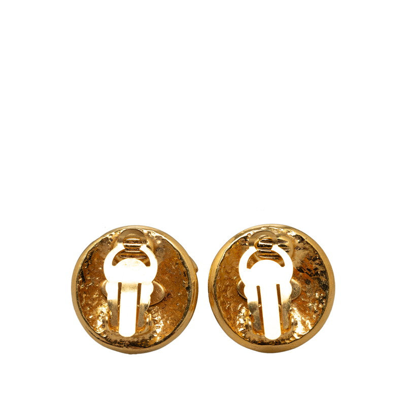 Chanel  Cocono mark Drop Earring Gold  Lady Chanel