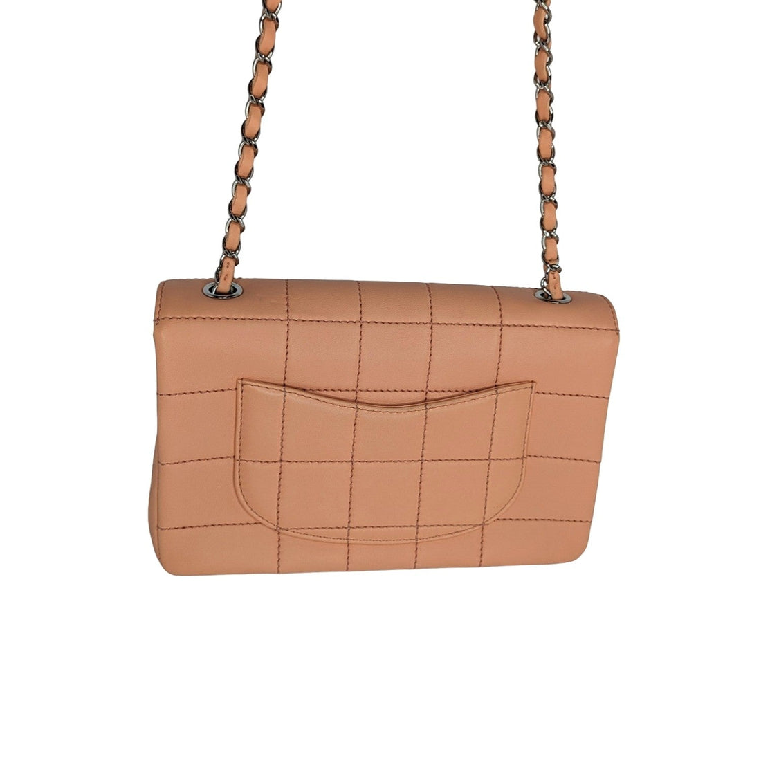 Chanel bags  Peach Square Quilted Medium Flap Bag