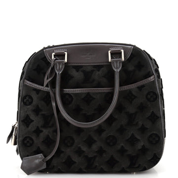 Deauville Cube Bag Monogram Tuffetage Suede
