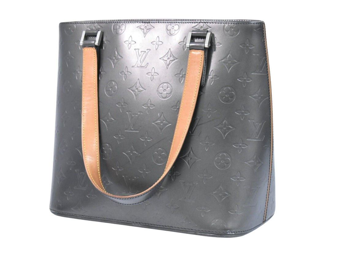 Louis Vuitton Stockton  Leather Tote Bag
