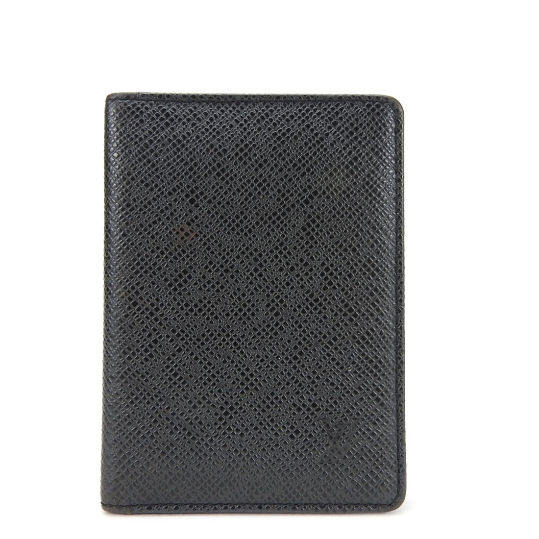 Louis Vuitton Porte Carte Double  Leather Wallet