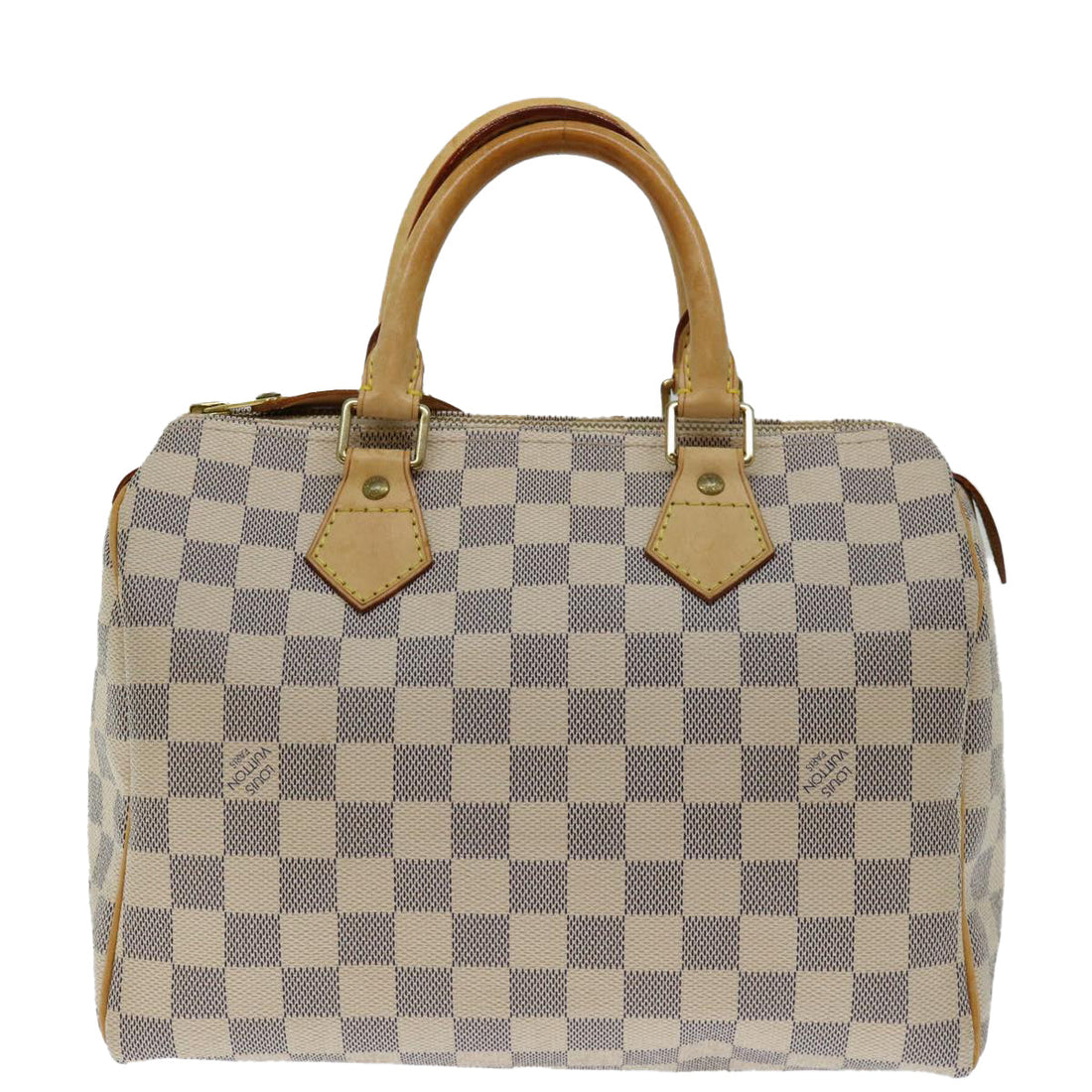 Louis Vuitton Speedy 25  Canvas Handbag