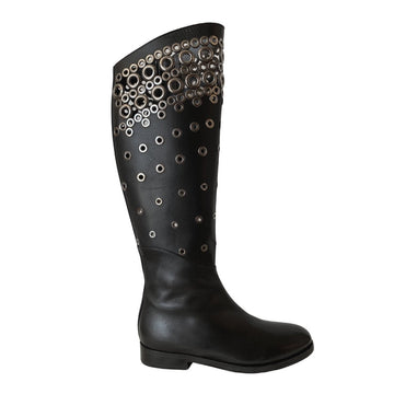 Knee High Leather Boots