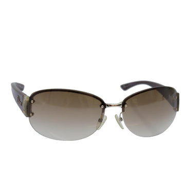 CHRISTIAN Pearl Street Bags Dior Sunglasses Brown Auth am6576