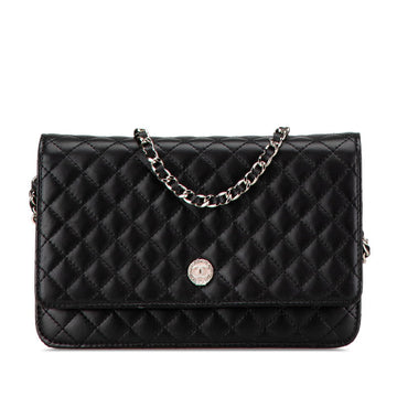 Chanel Matelasse Lambskin Chain Wallet
