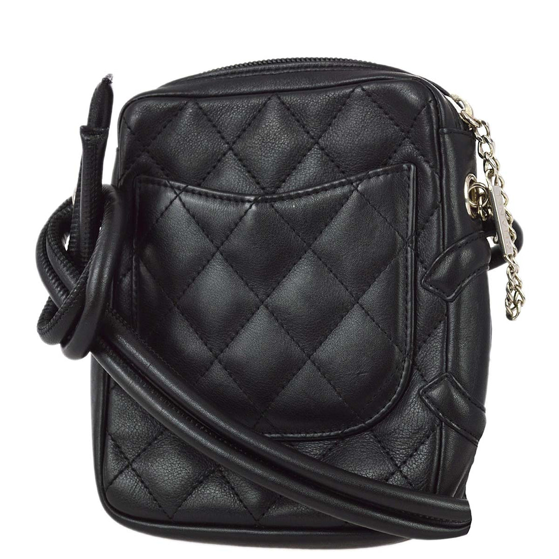 Chanel 2004-2005 Calfskin Cambon Ligne Shoulder Bag