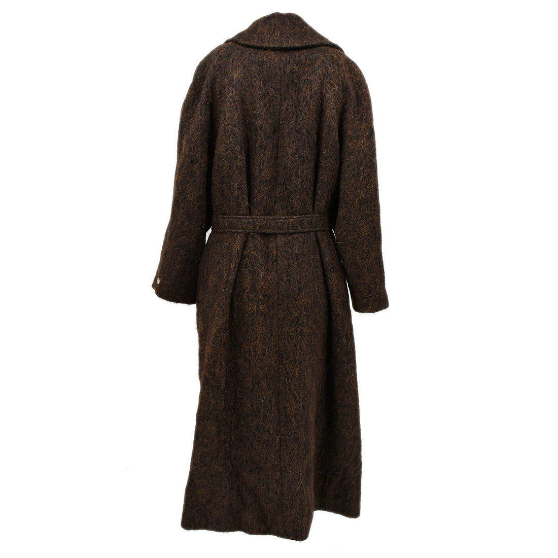 Chanel Zip Up Coat Brown 99A #36