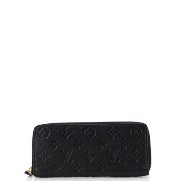 Clemence Wallet Monogram Empreinte Leather