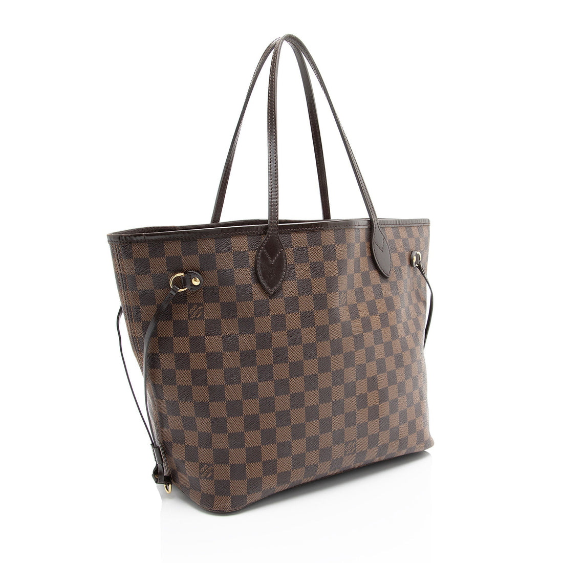 Louis Vuitton Damier Ebene Neverfull MM Tote
