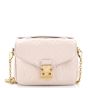 Micro Metis Monogram Empreinte Leather