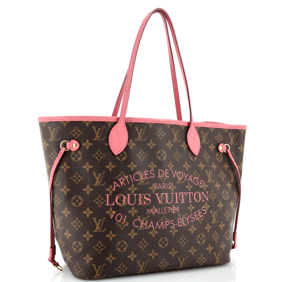 Neverfull Tote Limited Edition Ikat Monogram Canvas MM