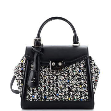 LV Arch Bag Tweed with Leather PM