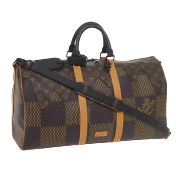 Louis Vuitton Keepall Bandouliere 50  Canvas Travel Bag