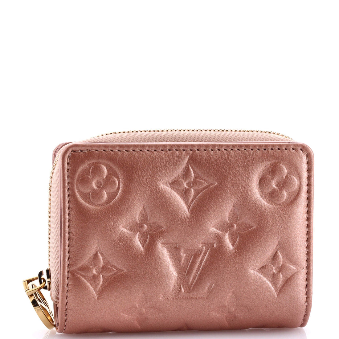 Coussin Lou Wallet Monogram Embossed Lambskin