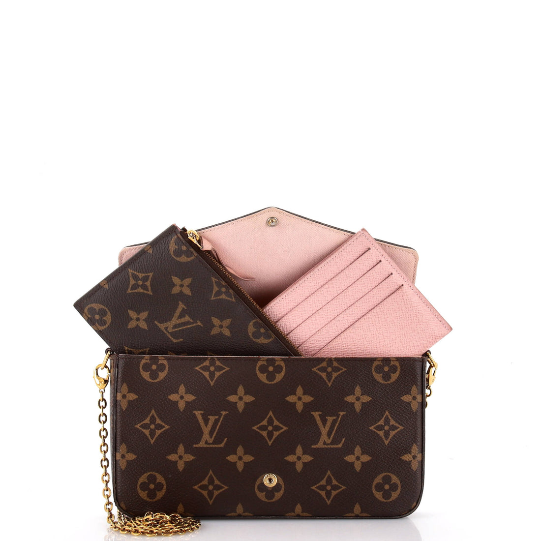 Felicie Pochette Limited Edition Lovely Birds Monogram Canvas