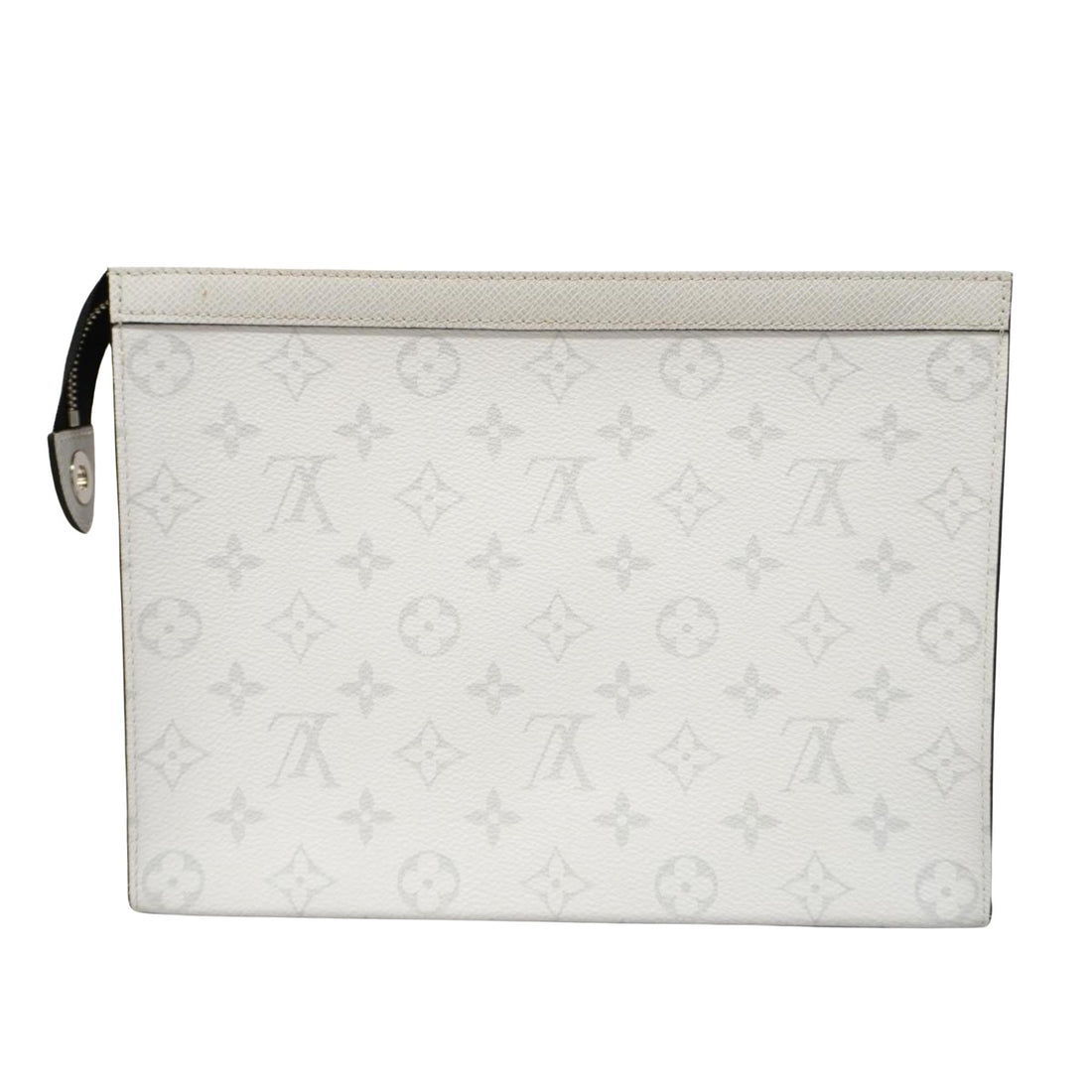 Louis Vuitton Pochette Voyage  Leather Clutch Bag