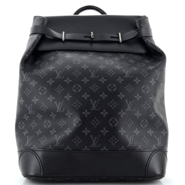 Steamer Backpack Monogram Eclipse Canvas