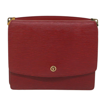 Louis Vuitton Grenelle  Leather Shoulder Bag