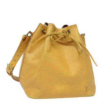 Louis Vuitton Petit Noé  Leather Shoulder Bag