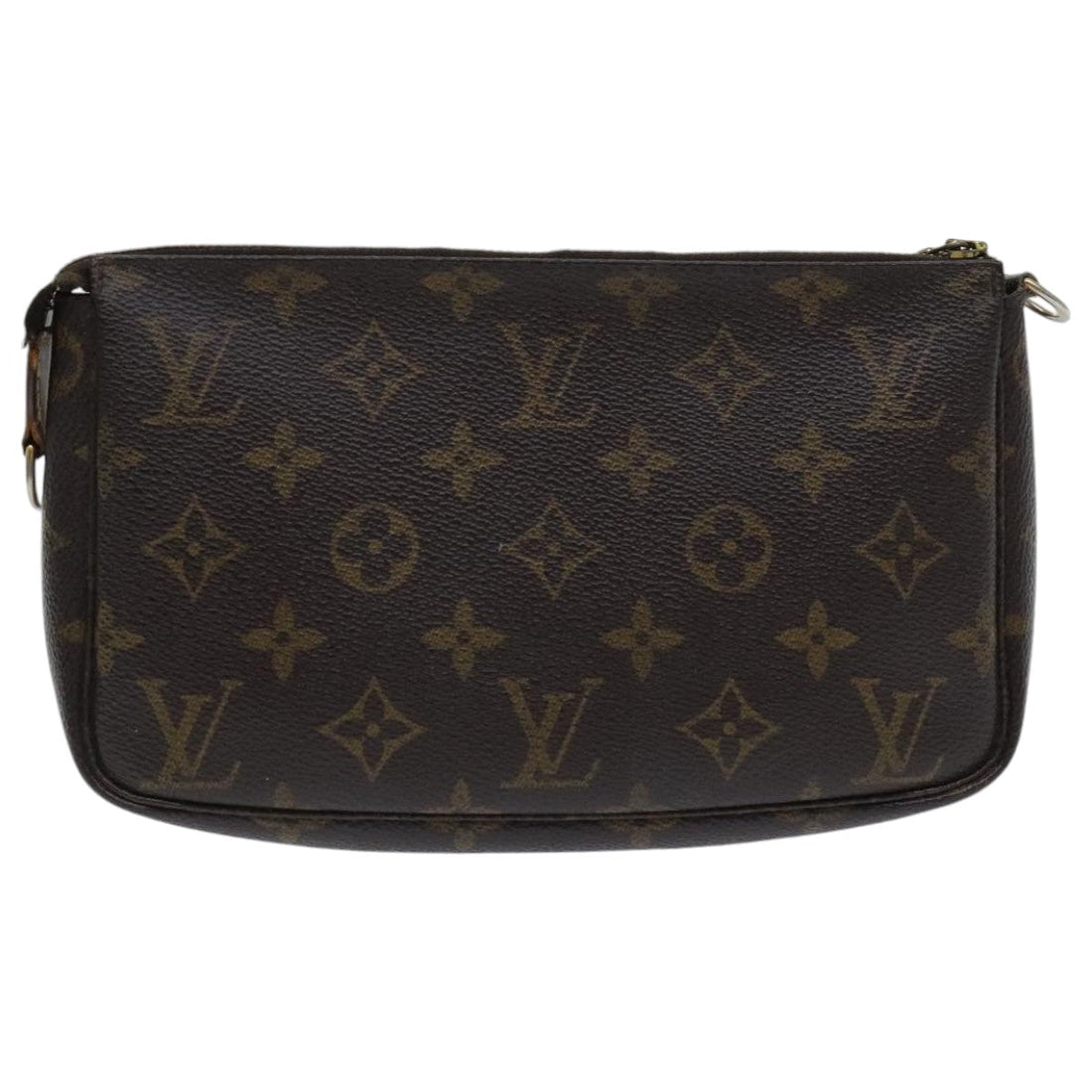 Louis Vuitton Pochette Accessoire  Canvas Clutch Bag