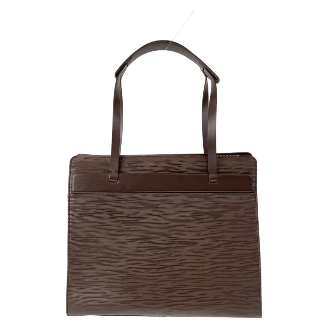 Louis Vuitton Epi Croisette PM Brown Leather Tote