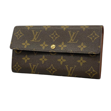 Louis Vuitton Porte Monnaie Cit  Canvas Wallet