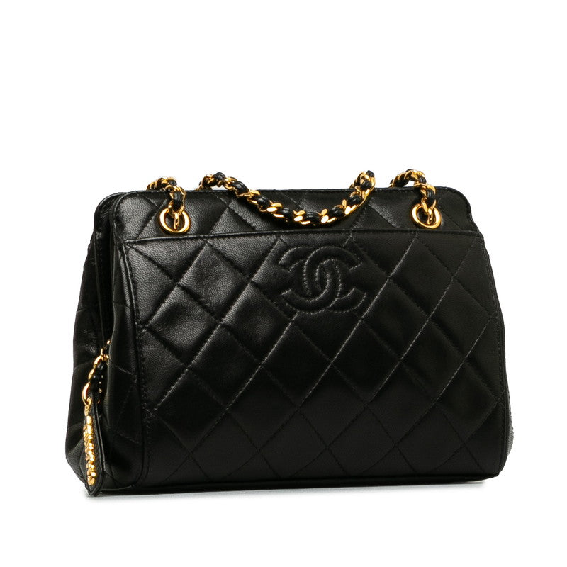 Chanel Matrases Cocono mark Mini Chantot Top Bag Black Caviar   Chanel