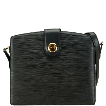 Louis Vuitton   Noir  Leather Shoulder Bag