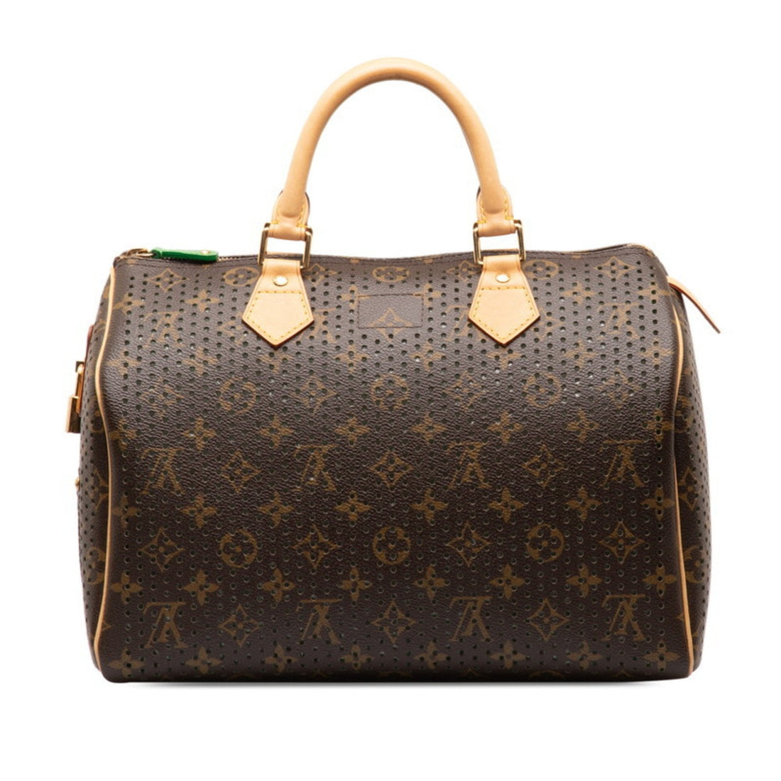 Louis Vuitton Speedy 30  Leather Handbag