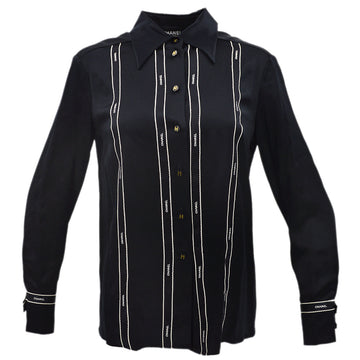 Top Quality Chanel Blo Shirt Black 94A #40