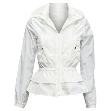 Gucci Kids GG monogram logo peplum hooded jacket
