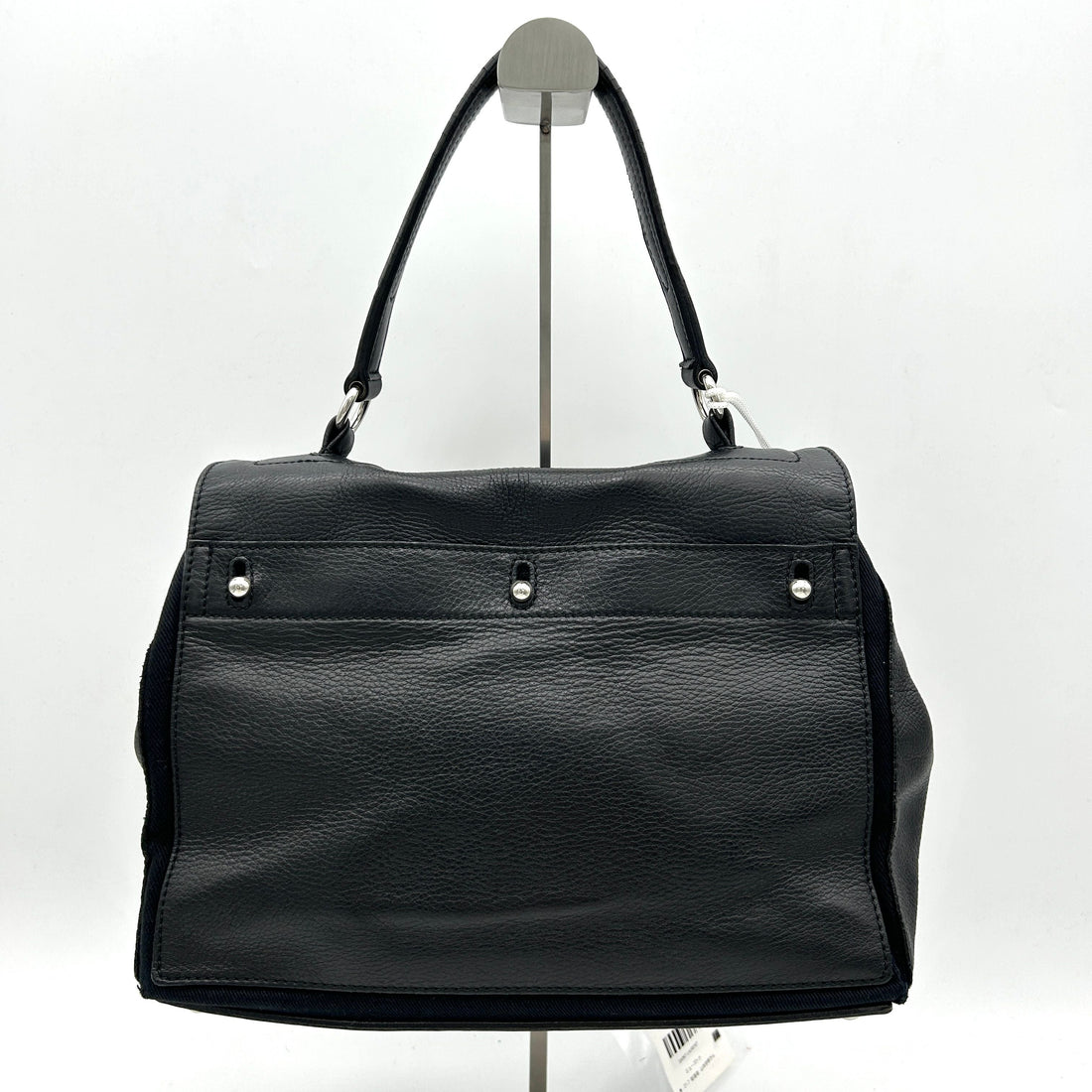 Pre-owned Yves Saint Laurent Leather Top Handle Bag - Black Shoulder Bags, Handbags LA6001