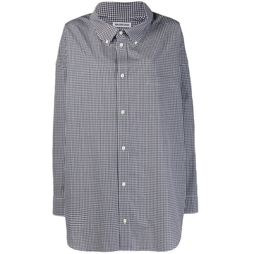 Cocoon Swing Gingham Shirt